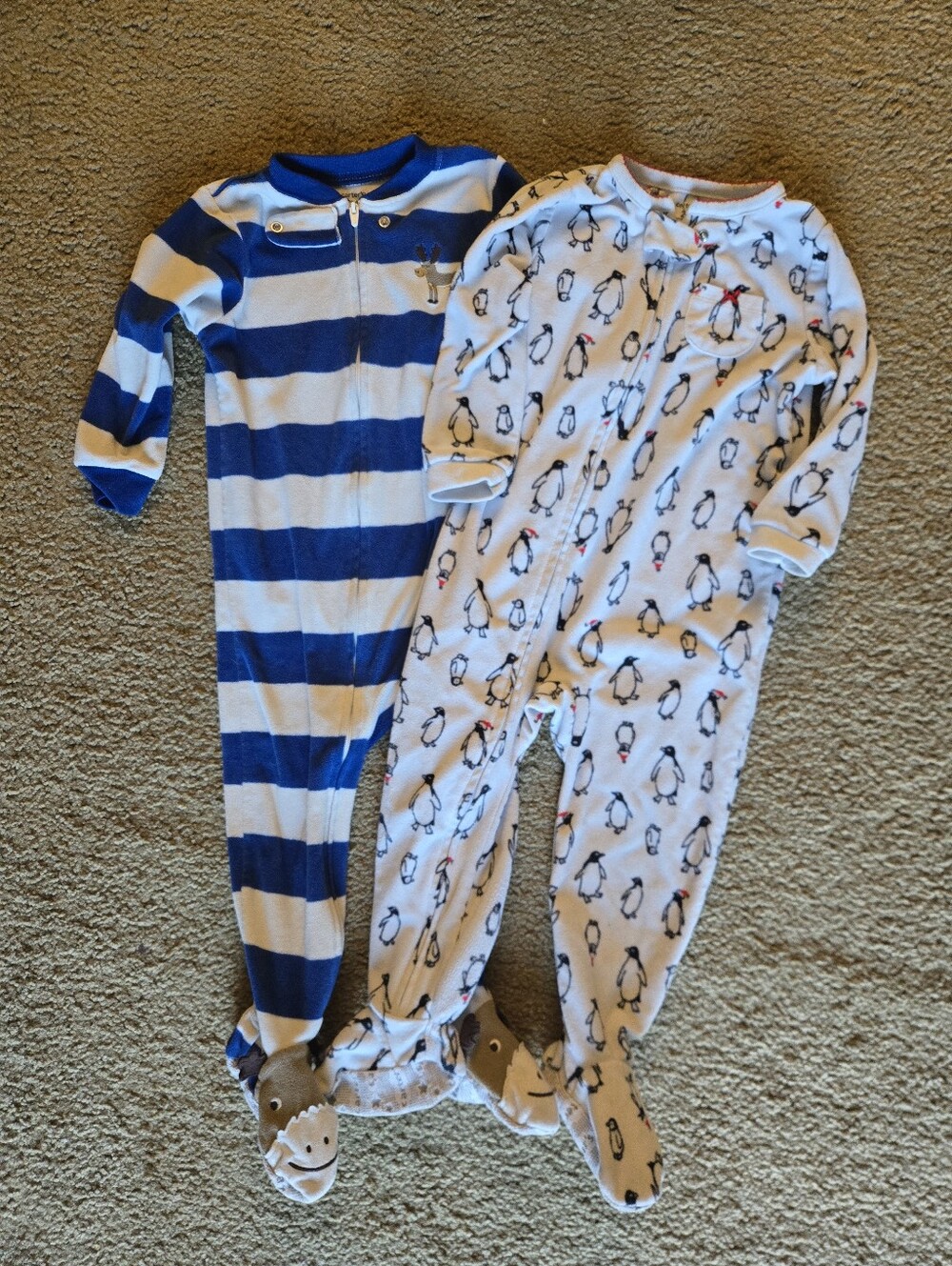 24 Months Carter's Footie Pajamas Set Of 2